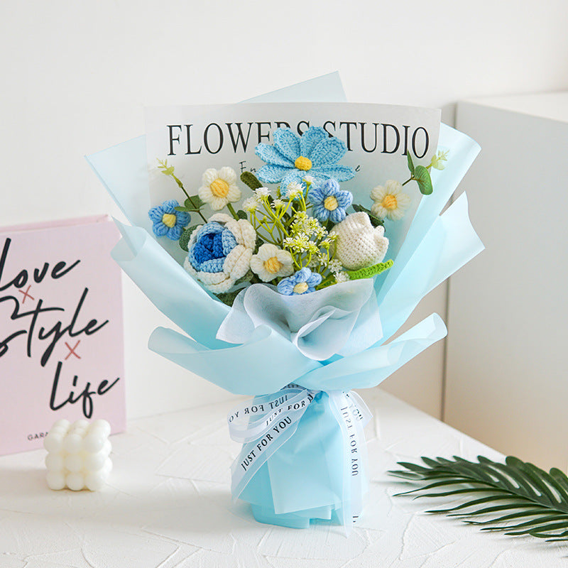 ÉternelleMaille™ – Bouquet fait main à la beauté intemporelle