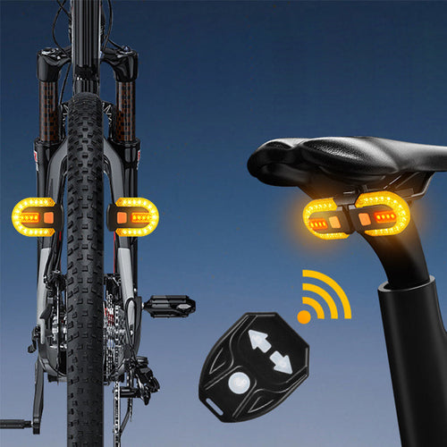 SafeTurn Pro – Le feu arrière de vélo sans fil avec clignotants intégrés