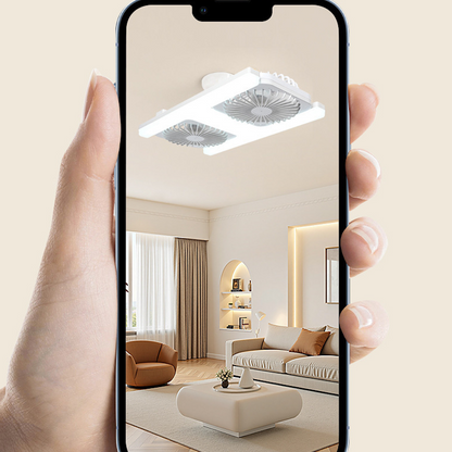 LumiAi – Le design 2-en-1 moderne pour allier éclairage LED et ventilation rafraîchissante
