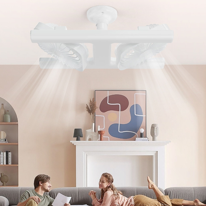 LumiAi – Le design 2-en-1 moderne pour allier éclairage LED et ventilation rafraîchissante