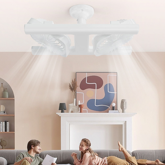 LumiAi – Le design 2-en-1 moderne pour allier éclairage LED et ventilation rafraîchissante