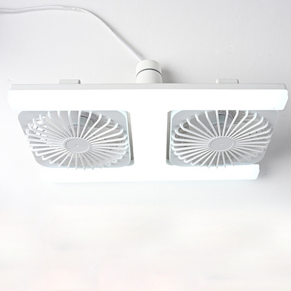 LumiAi – Le design 2-en-1 moderne pour allier éclairage LED et ventilation rafraîchissante