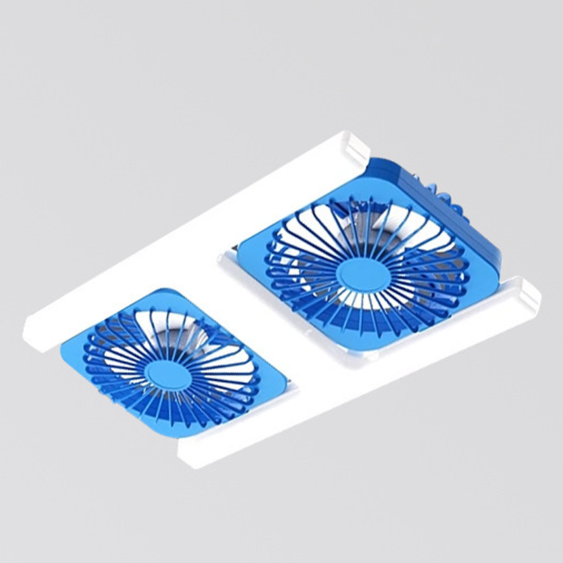 LumiAi – Le design 2-en-1 moderne pour allier éclairage LED et ventilation rafraîchissante