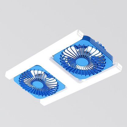 LumiAi – Le design 2-en-1 moderne pour allier éclairage LED et ventilation rafraîchissante
