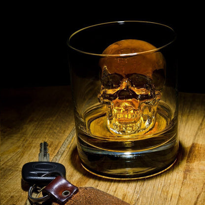 FrostySkull 3D – Le bac à glaçons tête de mort pour sublimer vos cocktails et whiskies