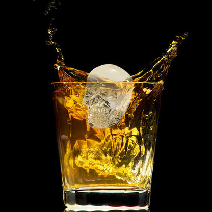 FrostySkull 3D – Le bac à glaçons tête de mort pour sublimer vos cocktails et whiskies