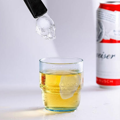 FrostySkull 3D – Le bac à glaçons tête de mort pour sublimer vos cocktails et whiskies