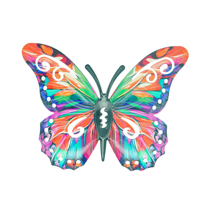 IronFly Vivid – Le lot de 4 papillons en fer forgé pour sublimer vos murs et jardin