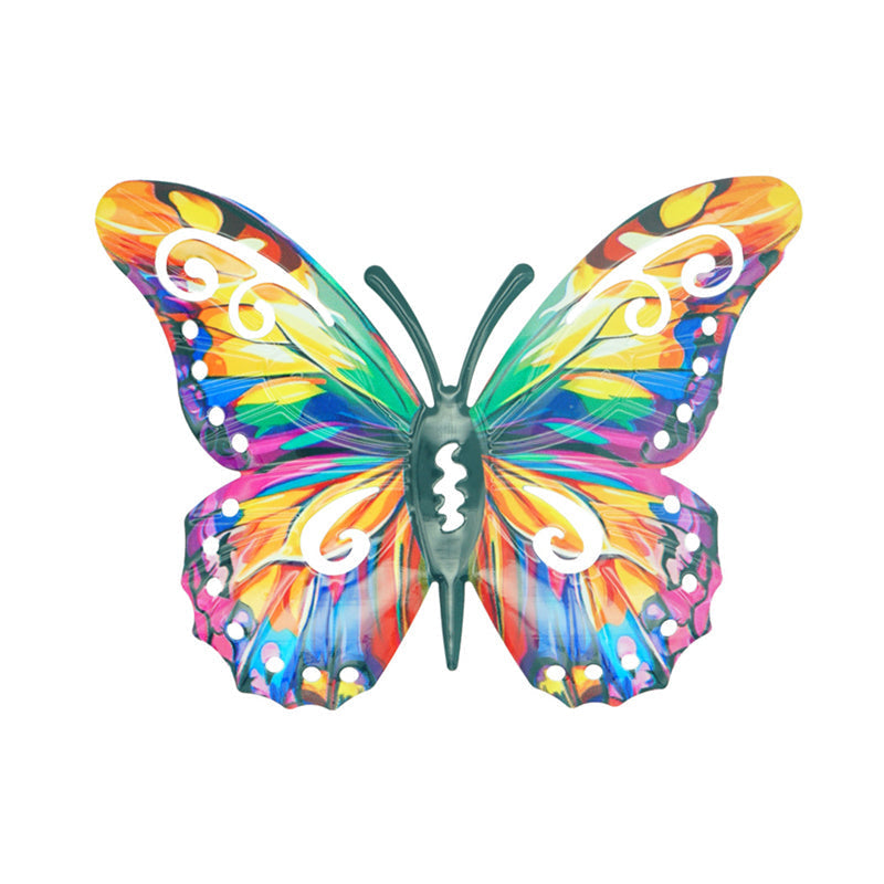 IronFly Vivid – Le lot de 4 papillons en fer forgé pour sublimer vos murs et jardin