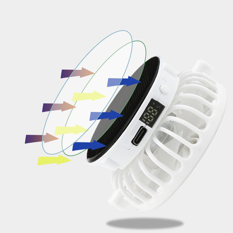 SolarBreeze – Le chapeau ventilateur solaire avec protection UPF50+