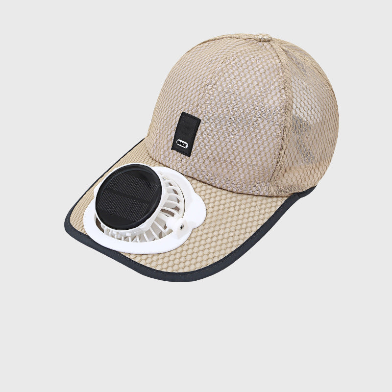 SolarBreeze – Le chapeau ventilateur solaire avec protection UPF50+