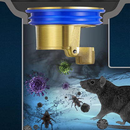 OdorBlock Pro – La valve de vidange anti-odeurs universelle pour une maison saine