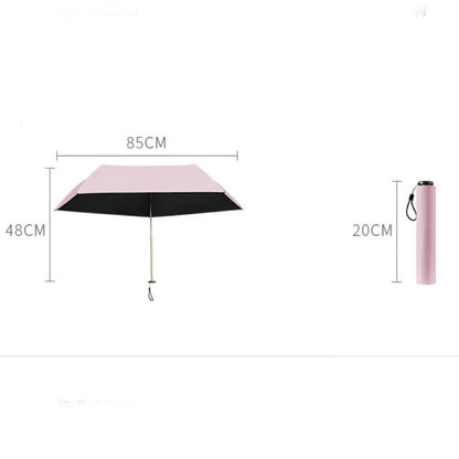 NordicShade Pocket – Le mini parapluie 2-en-1 anti-UV et intempéries