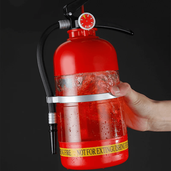 ExtinguiServe – Le distributeur de boissons original en forme d'extincteur