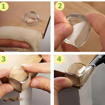 SafeCorner Invisible – Les protections d'angles transparentes pour veiller sur bébé