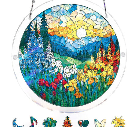CrystalBird Pro – Un puzzle attrape-soleil coloré en acrylique pour illuminer votre intérieur