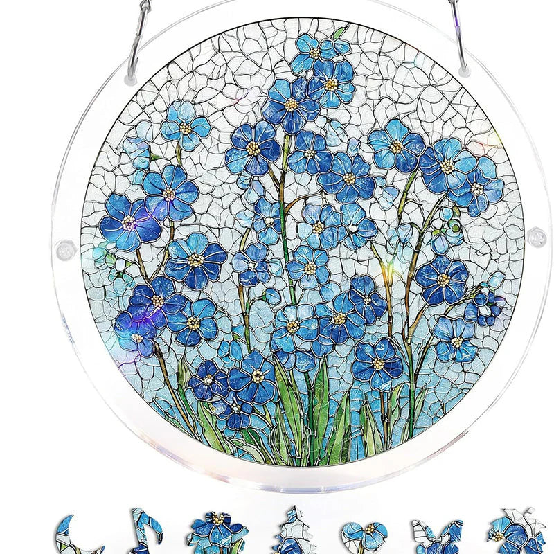 CrystalBird Pro – Un puzzle attrape-soleil coloré en acrylique pour illuminer votre intérieur