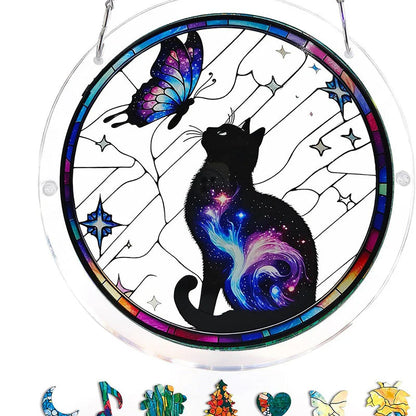 CrystalBird Pro – Un puzzle attrape-soleil coloré en acrylique pour illuminer votre intérieur