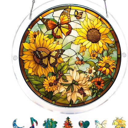 CrystalBird Pro – Un puzzle attrape-soleil coloré en acrylique pour illuminer votre intérieur