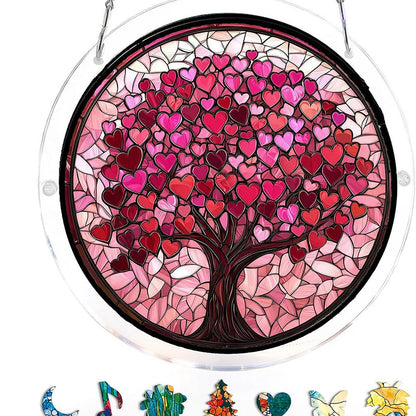 CrystalBird Pro – Un puzzle attrape-soleil coloré en acrylique pour illuminer votre intérieur
