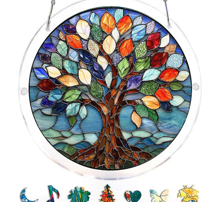 CrystalBird Pro – Un puzzle attrape-soleil coloré en acrylique pour illuminer votre intérieur