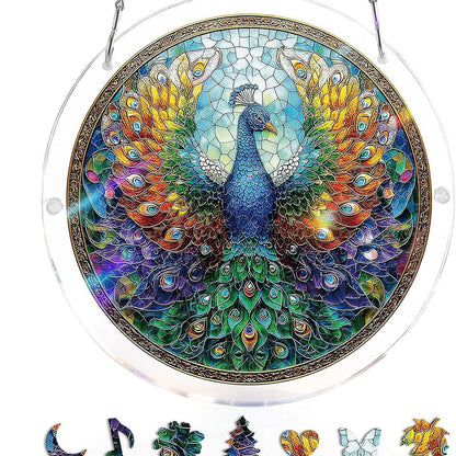 CrystalBird Pro – Un puzzle attrape-soleil coloré en acrylique pour illuminer votre intérieur