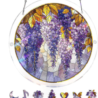 CrystalBird Pro – Un puzzle attrape-soleil coloré en acrylique pour illuminer votre intérieur