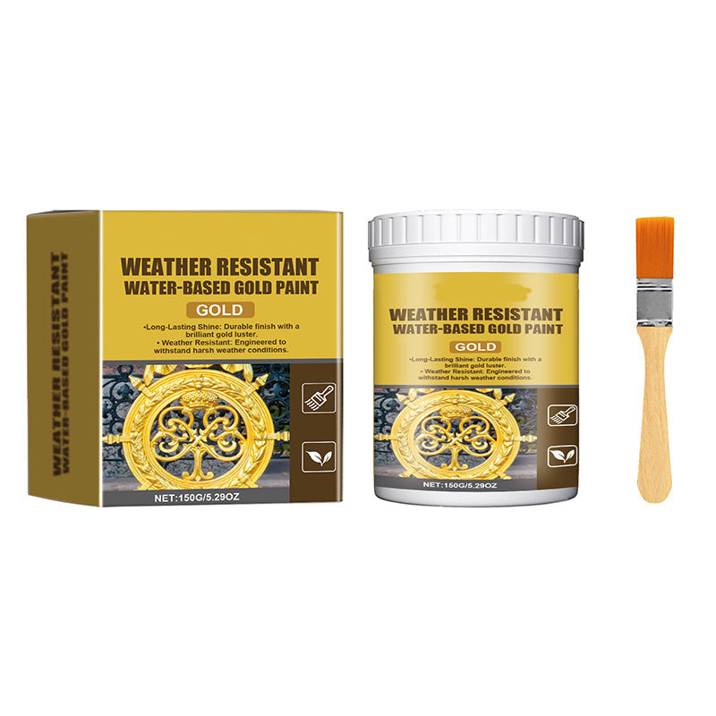 GoldShield Pro – La peinture dorée éclatante et résistante aux intempéries pour toutes vos surfaces