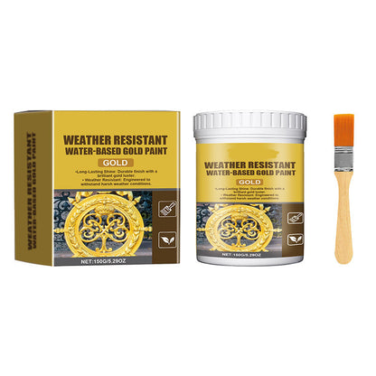GoldShield Pro – La peinture dorée éclatante et résistante aux intempéries pour toutes vos surfaces