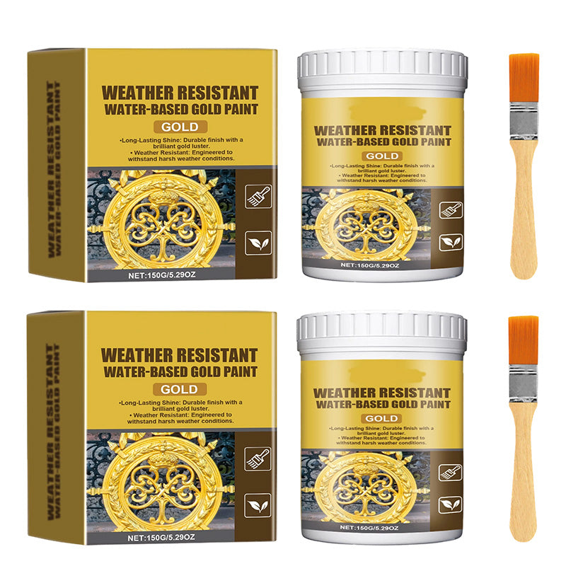 GoldShield Pro – La peinture dorée éclatante et résistante aux intempéries pour toutes vos surfaces