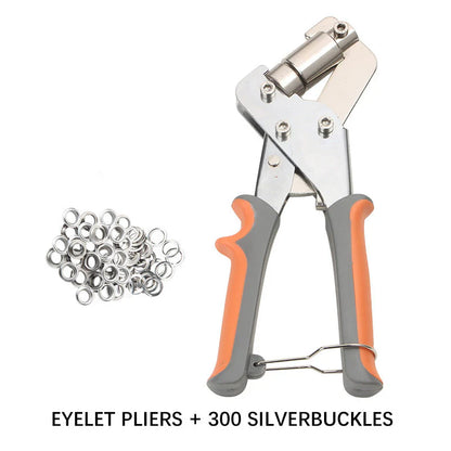 FixAll Max – La pince perforatrice polyvalente avec kit d'œillets complet