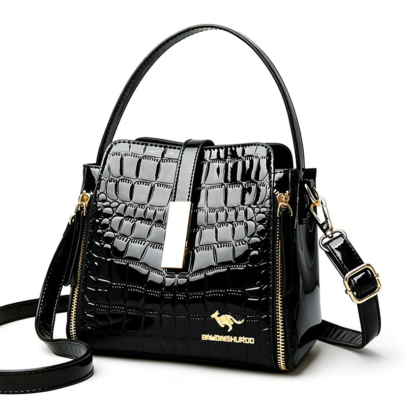 CrocoChic Pro – Le sac à main texturé croco pour une allure élégante au quotidien