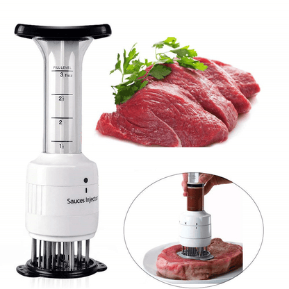 FlavorInject Pro – L'attendrisseur et injecteur de marinade pour des viandes tendres et savoureuses