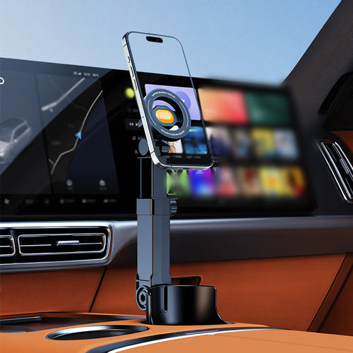 MagniCup – Le support de téléphone magnétique ajustable pour porte-gobelet