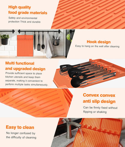 Silicook Protect – Le tapis multifonction qui garde votre cuisine impeccable