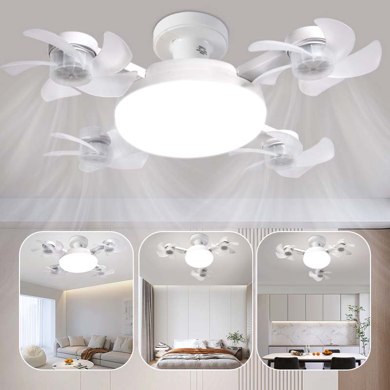 CeilingBreeze – Éclairage LED de protection avec ventilateur intégré