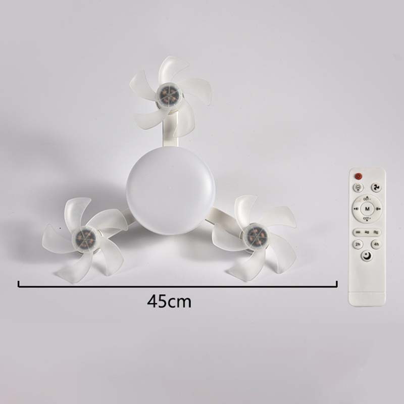 CeilingBreeze – Éclairage LED de protection avec ventilateur intégré