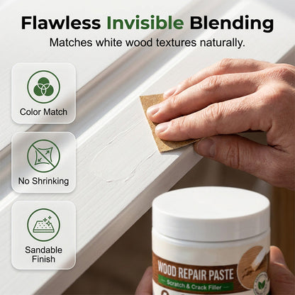 WoodFix Express – La pâte de réparation saine pour sublimer vos bois rayés