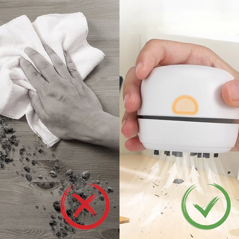 SilentPower – Aspiration puissante et silencieuse pour éliminer efficacement miettes, papier et poils