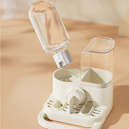 NutriDuo – Distributeur d'eau et de nourriture 2 en 1