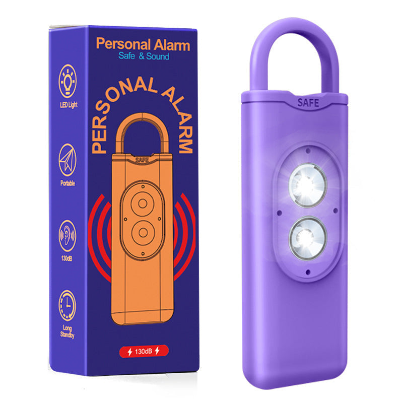 SonicSafe – Alarme personnelle ultra-puissante de 130 dB，Flash stroboscopique aveuglant anti-agression