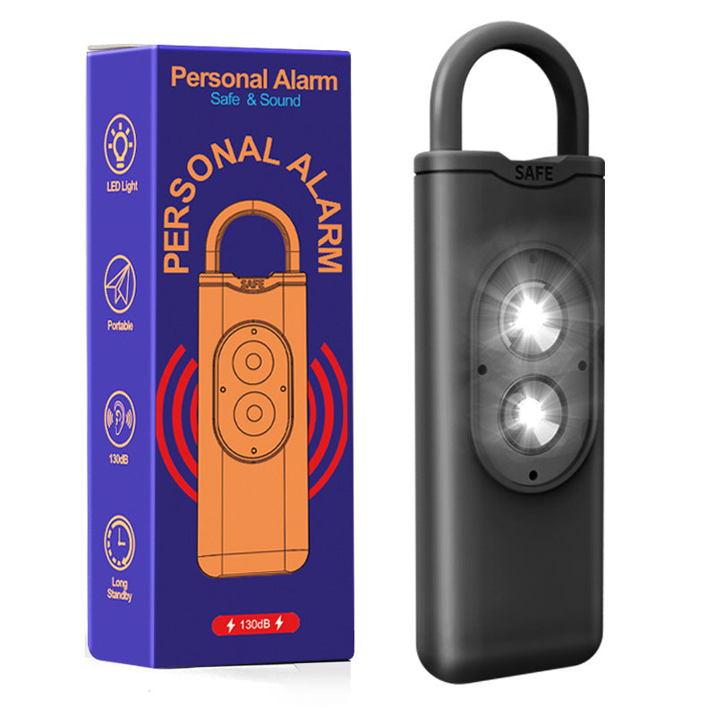 SonicSafe – Alarme personnelle ultra-puissante de 130 dB，Flash stroboscopique aveuglant anti-agression