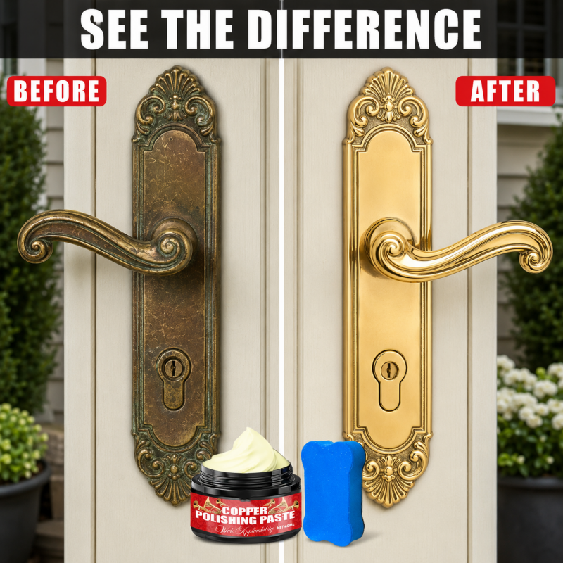 BrassShine Pro – La pâte de polissage et rénovation pour laiton & métaux