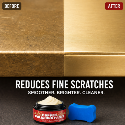 BrassShine Pro – La pâte de polissage et rénovation pour laiton & métaux