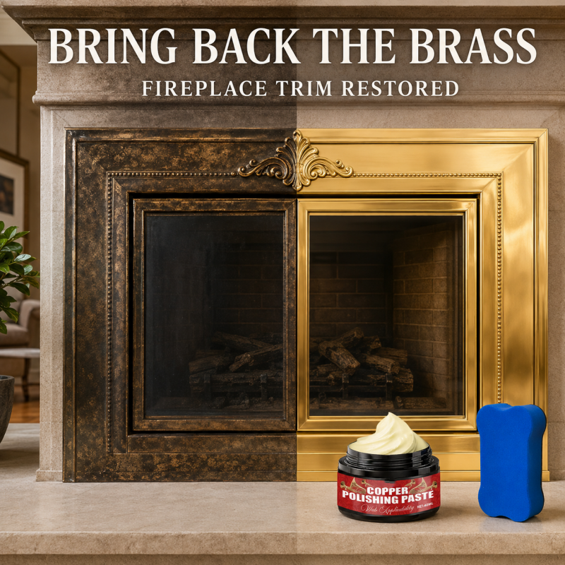 BrassShine Pro – La pâte de polissage et rénovation pour laiton & métaux