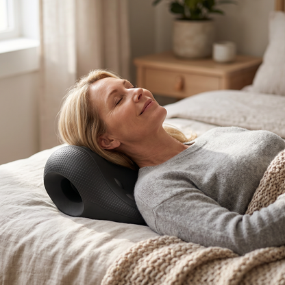 NeckSoothe – Le support ergonomique de relaxation par gravité