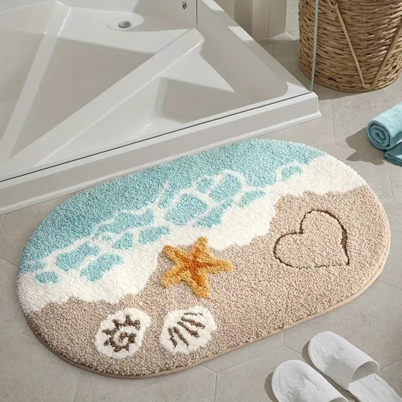 DryStep – Tapis en velours Ultra-absorbant et antidérapant, convient pour la salle de bain, la chambre et le couloir