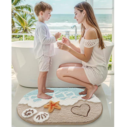 DryStep – Tapis en velours Ultra-absorbant et antidérapant, convient pour la salle de bain, la chambre et le couloir