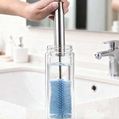 SpinClean – Mécanisme semi-automatique ingénieux déclenchant une rotation par simple pression pour un nettoyage rapide