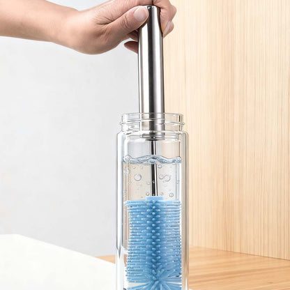 SpinClean – Mécanisme semi-automatique ingénieux déclenchant une rotation par simple pression pour un nettoyage rapide